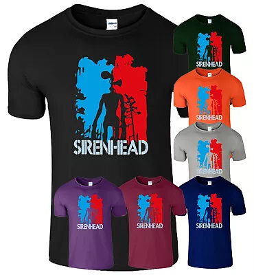 Buy Alien Siren Head T Shirt Horror Monster Urban Legend Scary Gift Men Kids Fat Tee • 8.99£