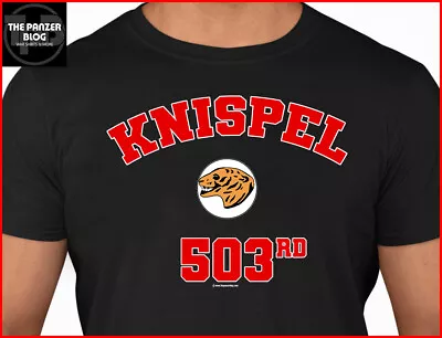Buy Knispel 503rd T-Shirt WWII German Panzer Battalion • 17.56£