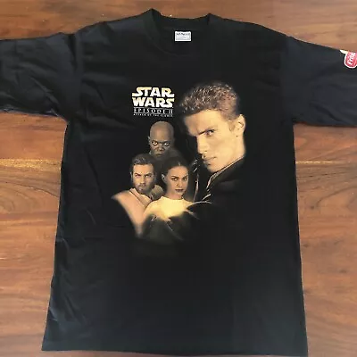 Buy Vintage 2002 Star Wars Episode 2 T Shirt Anakin Big Face Frito Lay All Sport L • 120£
