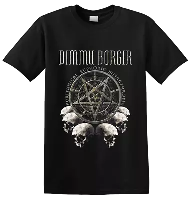 Buy DIMMU BORGIR - 'Puritanical Euphoric Misanthropia (Skulls)' T-Shirt • 23.86£