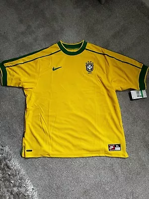 Buy Nike Brazil Re-Issue 1998 SS Shirt XL Brand New DS In Hand ✅ • 160£