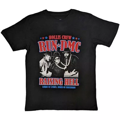 Buy Run DMC Unisex T-Shirt: Raising Hell Americana (Large) • 16.87£