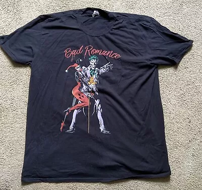 Buy Joker Mens Black Cotton T-Shirt Size 2XL Round Neck - Joker Harley Quinn Used • 3.99£