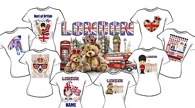 Buy London Union Jack Best Of British  T-shirt Transfer Multi Buy Discount Up To 15% • 3.49£