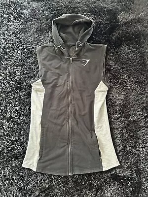 Buy Vintage Gymshark Sleeveless Hoodies X2  • 19.99£