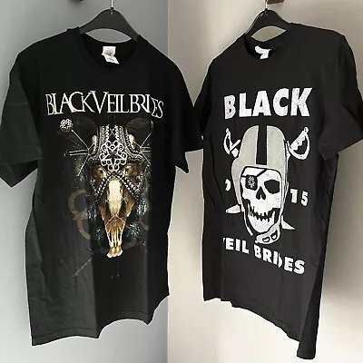 Buy 2 BLACK VEIL BRIDES T Shirts Mens / Womens/ Teens / Unisex (S) Black Graphic Tee • 9.95£