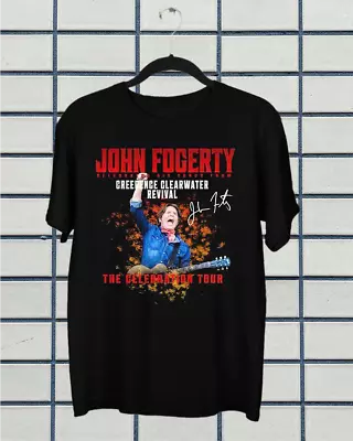 Buy John Fogerty Creedence Clearwater Revival 2024 Tour S To 5XL T-shirt GC1951 • 17.73£