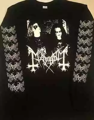 Buy Men's Mayhem Band Long-Sleeve T-shirt BNWoT • 39.99£