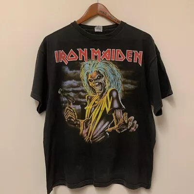 Buy Vintage 1997 Iron Maiden Ed The Great KILLERS Band T-shirt Large • 9.99£