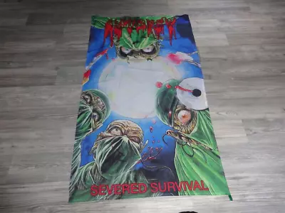 Buy Autopsy Flag Flagge Death Metal Impetigo Abscess Pissgrave Carcass Xx • 25.34£