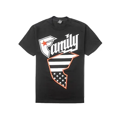 Buy Authentic Famous Stars And Straps Thunder Family Black Tee T-Shirt- CA3 • 12.99£