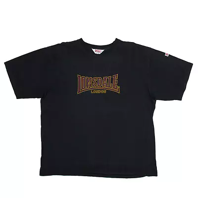 Buy LONSDALE Mens T-Shirt Black 2XL • 7.99£