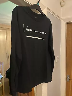 Buy Nine Inch Nails Long Sleeve T Shirt - Authentic Size Small • 54.95£