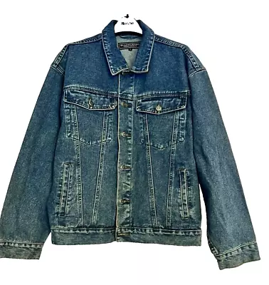 Buy Mens Blakes Denim Jeans Jacket - Blue - With Pockets -  Size LARGE 48  • 12.99£