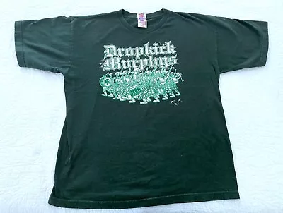 Buy Dropkick Murphys T Shirt Skeleton Marching Band USA Size Large Punk Rock • 27.03£