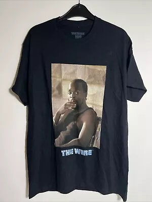 Buy The Wire T-Shirt Mens TV Short Sleeve Graphic Tee, Black Medium • 19.99£