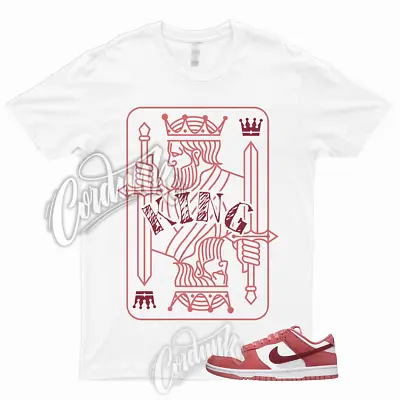 Buy KING T Shirt For Dunk Valentines Day Low WMNS Team Red Adobe Air Dragon Force 1 • 17.64£