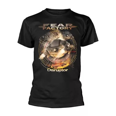 Buy FEAR FACTORY DISRUPTOR T-Shirt, Front & Back Print XX-Large BLACK • 22.88£