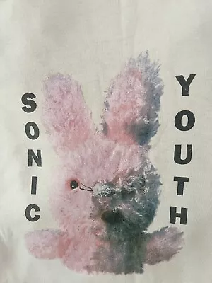 Buy Sonic Youth Tee Shirt With Gracias On The Back Size Xl Men • 46.68£