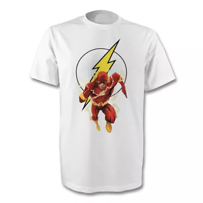 Buy Barry Allen Running The Flash Fastest Man Alive T-shirt Size's S-xl New • 11.50£