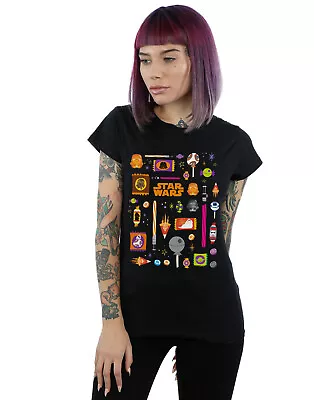 Buy Star Wars Women's Halloween Treats T-Shirt • 13.99£