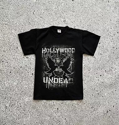Buy Vintage Hollywood Undead 2011 Graphic Rock Band Tour Men’s T-Shirt Size M • 23.30£