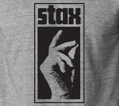 Buy STAX Records Snapping Fingers T-Shirt Music Label Retro Vintage Music Tee • 19.28£