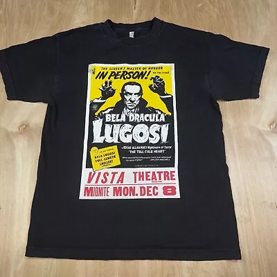 Buy Bela Lugosi Dracula Mens Black Short Sleeve Crew Neck T-Shirt Size Medium • 23.15£