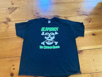 Buy Slapshot Boston Hardcore Band T-shirt Crimson Goalie Size 3XL • 32.68£