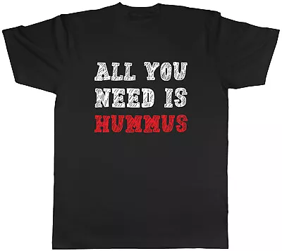 Buy Funny Hummus Mens T-Shirt Mashed Chickpeas And Tahini Unisex Tee Gift • 8.99£