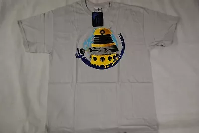 Buy Doctor Who Gold Dalek T Shirt New Official Dr Who Rare Bbc Neck Label Tv Show • 12.99£