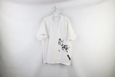 Buy Vtg Mens XL Distressed Tomb Raider Lara Craft Video Game Short Sleeve T-Shirt • 168£