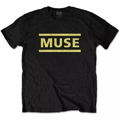 Buy Muse Yellow Logo Official Tee T-Shirt Mens • 14.99£