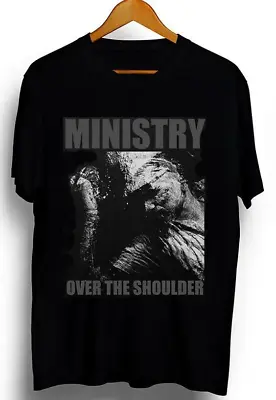 Buy Ministry Band Over The Shoulder Shirt Black Unisex S-5XL LI531 • 20.39£