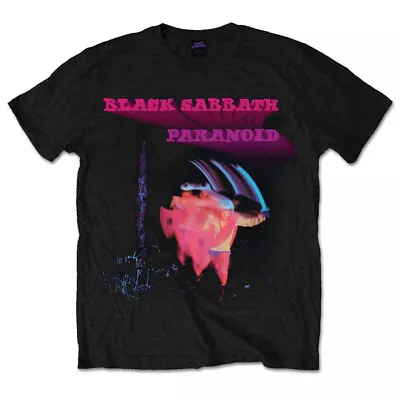 Buy Black Sabbath Paranoid Ozzy Osbourne Tony Iommi Official Tee T-Shirt Mens • 14.99£