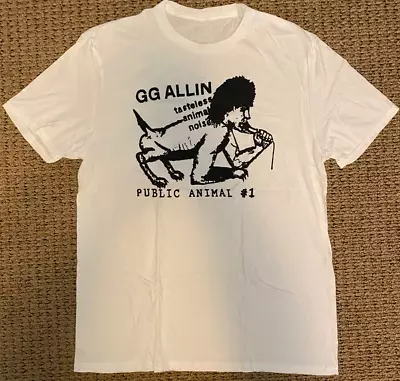 Buy GG Allin The Jabbers Public Animal T Shirt Full Size S-5XL • 18.66£