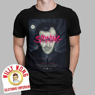 Buy The Shining T-shirt Retro Movie Poster Stanley Kubrick Jack Nicholson Ghost Tee • 9.99£