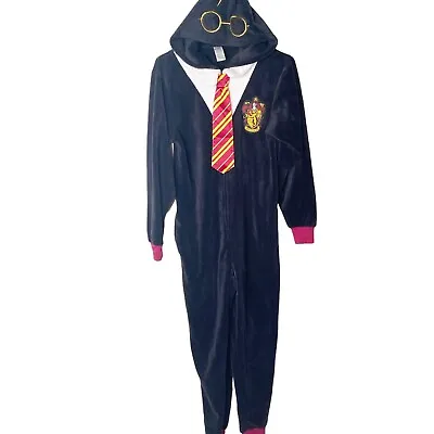 Buy Harry Potter Gryffindor Onepiece Jumpsuit Pajamas  XS  Unisex Men • 44.66£