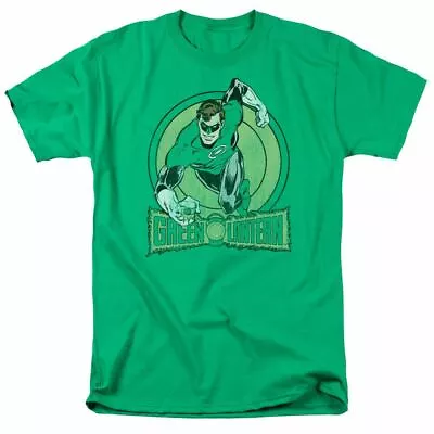 Buy Green Lantern Green Lantern T Shirt Mens Licensed DC Comics Tee Kelly Green • 16.33£