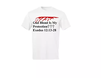 Buy God Blood Is My Protection T-shirt • 27.07£