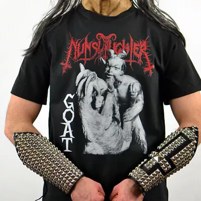 Buy NUNSLAUGHTER Goat 2005 Art BLACK T-Shirt • 28.89£