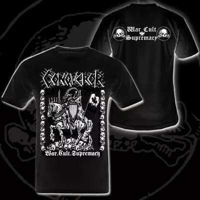 Buy Conqueror - War Cult Supremacy - T-Shirt (BLACK) Revenge, Blasphemy, Diocletian • 15.32£