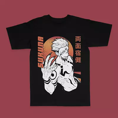 Buy Anime  Jujutsu Kaisen Sukuna The King Of Curses T-shirt Japanese Manga Gift  Tee • 11.99£