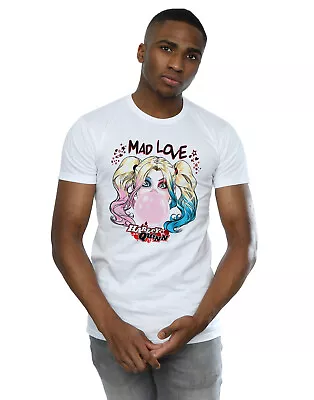 Buy DC Comics Men's Harley Quinn Mad Love T-Shirt • 13.99£