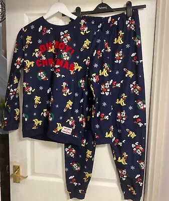 Buy George Christmas Pyjamas Age 13/14 Brand New Without Tags Disney Mickey Mouse  • 6£