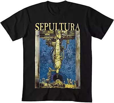 Buy Sepultura Chaos AD T-shirts Lovers Gift For Fan All Size Men's Shirt KC272 • 18.66£