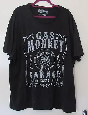 Buy Gas Monkey Garage Mens T-shirt Blood Sweat & Beers  XXL Official • 8£