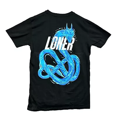 Buy Santan Dave Loner Dragon Cotton T-shirt Black Limited Edition Size L • 22.49£
