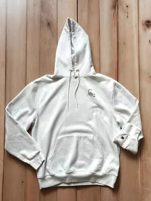 Buy Rare Champion Scorpion Mens M Hoodie White • 19£