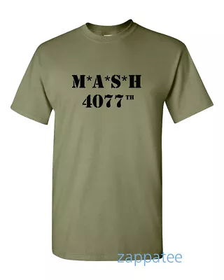 Buy MASH 4077th Army Medic Military Green T Shirt  • 6.40£